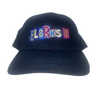Clerks III Navy Blue Embroidered Logo Hat "The Convenience Tour" Adjustable Stra